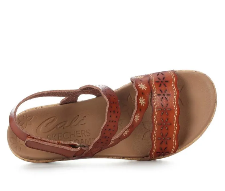 Pumps & Heels>Skechers Cali Women's Beverlee Aura 119596 Wedge Sandals