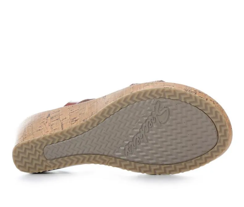 Pumps & Heels>Skechers Cali Women's Beverlee Aura 119596 Wedge Sandals
