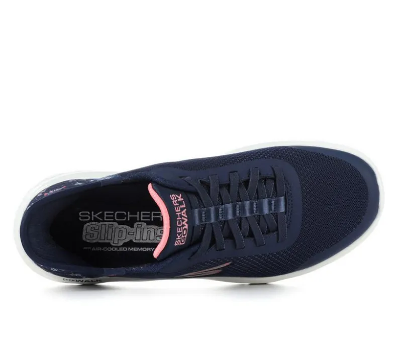 Athletics & Sneakers>Skechers Go Women's 124823 Go Walk Flex Slip In Slip-in Walking Shoes