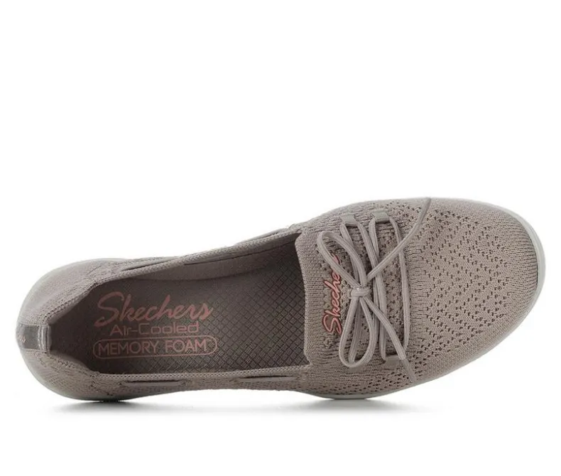 Boat Shoes & Slip-Ons>Skechers Women's Newbury St 100436 Slip-On Shoes