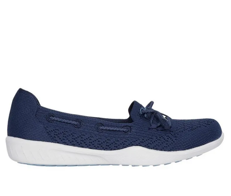 Boat Shoes & Slip-Ons>Skechers Women's Newbury St 100436 Slip-On Shoes