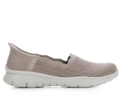 Boat Shoes & Slip-Ons|Flats>Skechers Women's Seager Believe It 158980 Slip-In Casual Shoes