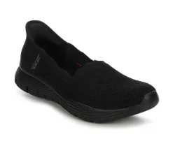 Boat Shoes & Slip-Ons|Flats>Skechers Women's Seager Believe It 158980 Slip-In Casual Shoes