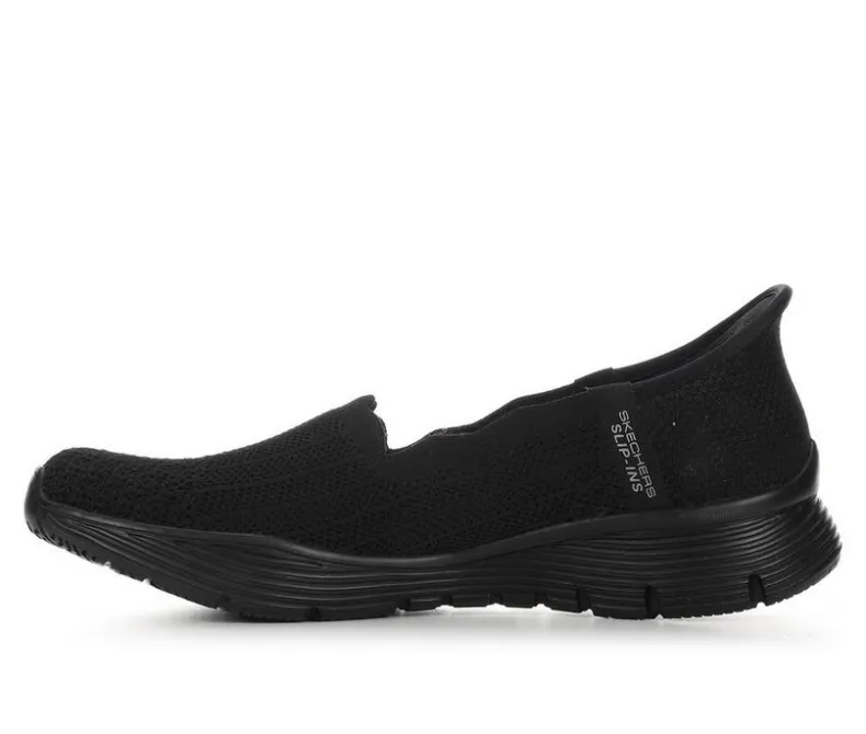 Boat Shoes & Slip-Ons|Flats>Skechers Women's Seager Believe It 158980 Slip-In Casual Shoes