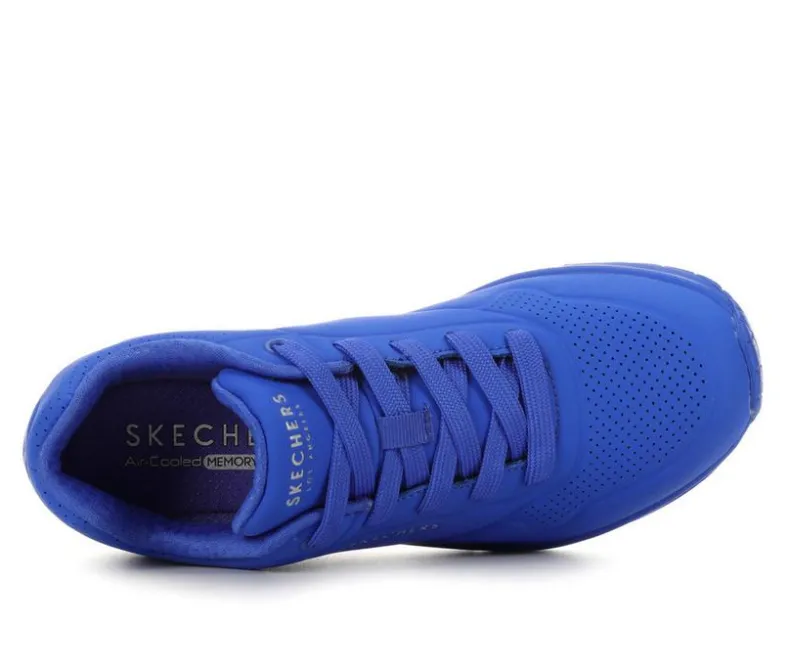 Platform>Skechers Street Women's Uno Stand On Air 73690 Wedge Sneakers
