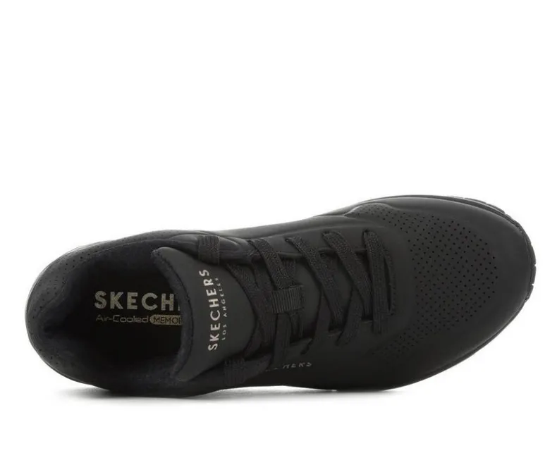 Platform|Fashion & Lifestyle>Skechers Street Women's Uno Stand On Air 73690 Wedge Sneakers