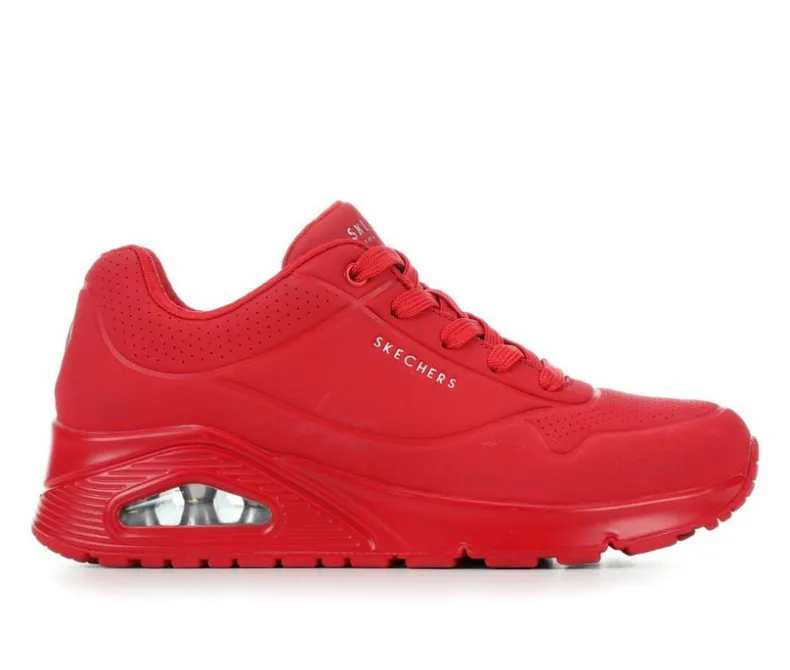 Platform>Skechers Street Women's Uno Stand On Air 73690 Wedge Sneakers