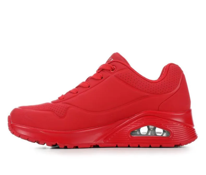 Platform>Skechers Street Women's Uno Stand On Air 73690 Wedge Sneakers
