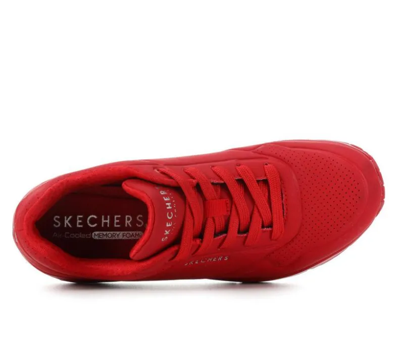 Platform>Skechers Street Women's Uno Stand On Air 73690 Wedge Sneakers