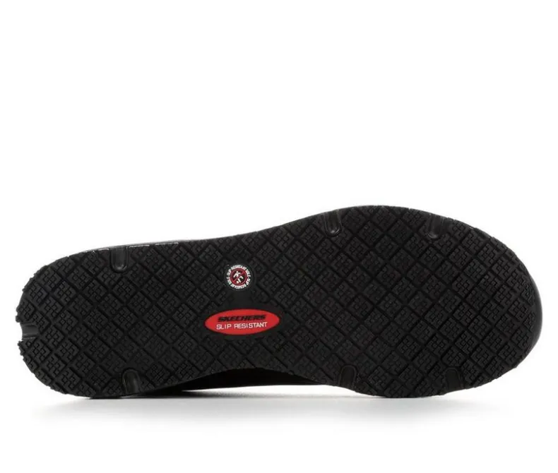 Platform|Athletics & Sneakers>Skechers Work Women's 108021 Uno Slip Resistant Slip Resistant Shoes