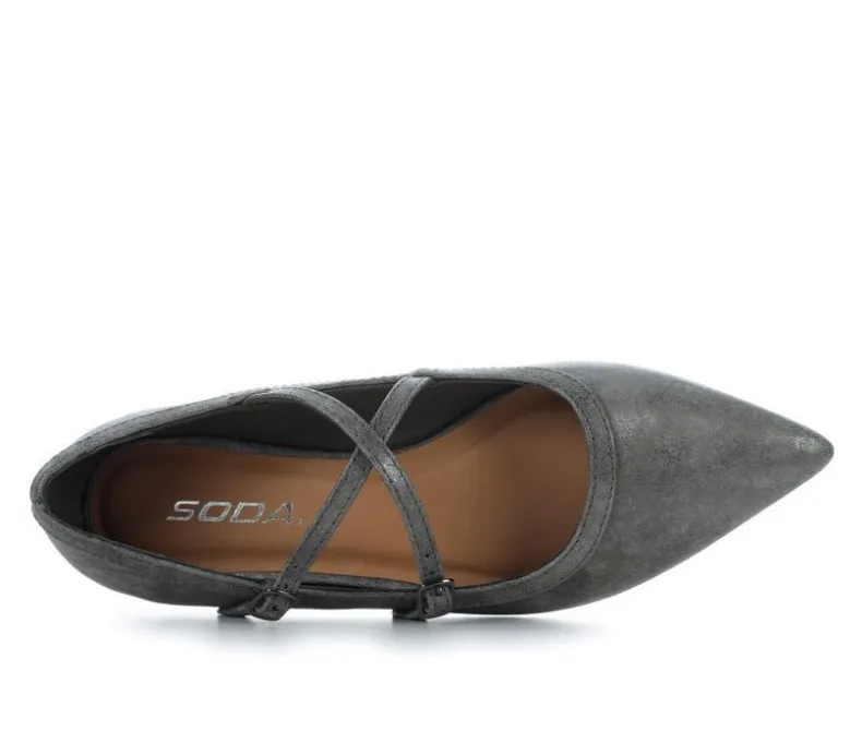 Flats>Soda Women's Beatrix Flats