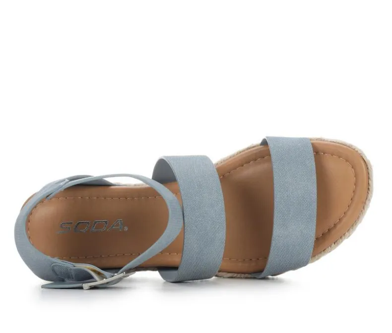 Sandals>Soda Women's Bryce Platform Sandals