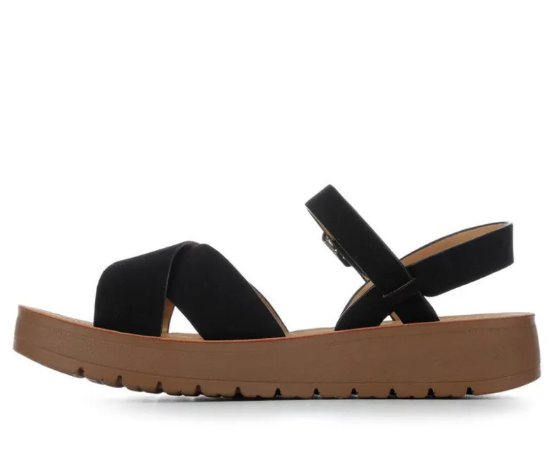 Sandals>Soda Women's Chester-S Wedge Sandals