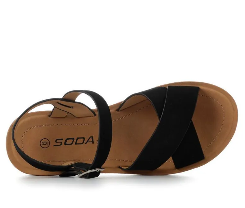 Sandals>Soda Women's Chester-S Wedge Sandals
