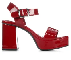 Sandals|Pumps & Heels>Soda Women's Macey-S Heeled Sandals