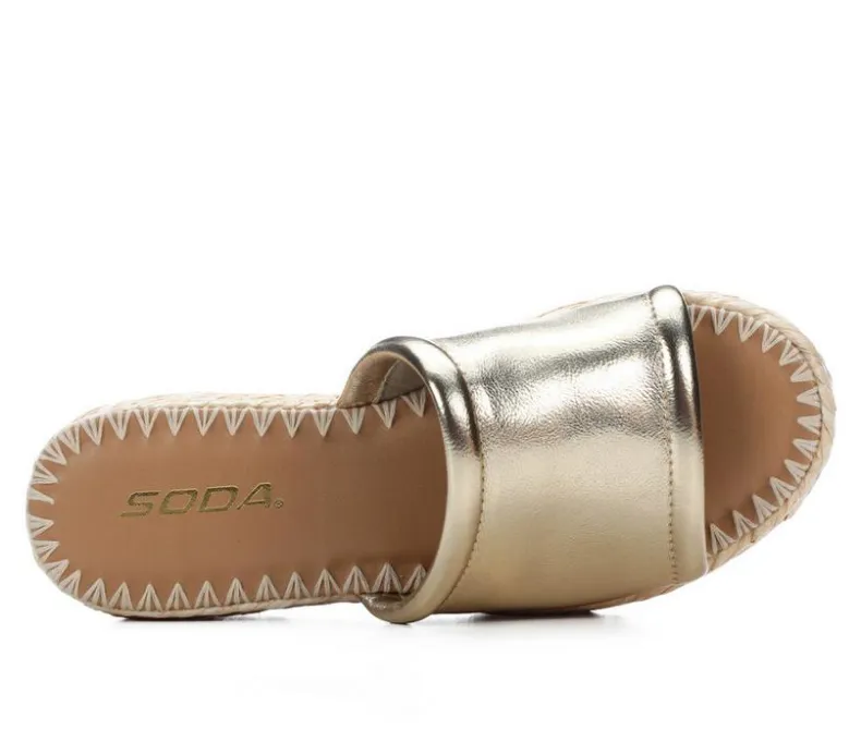 Sandals>Soda Women's Monte Platform Sandals