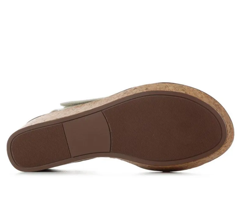 Sandals>Soda Women's Sheet-S Wedge Sandals