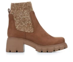 Dress|Chelsea>Soda Women's Zordy Heeled Chelsea Boots