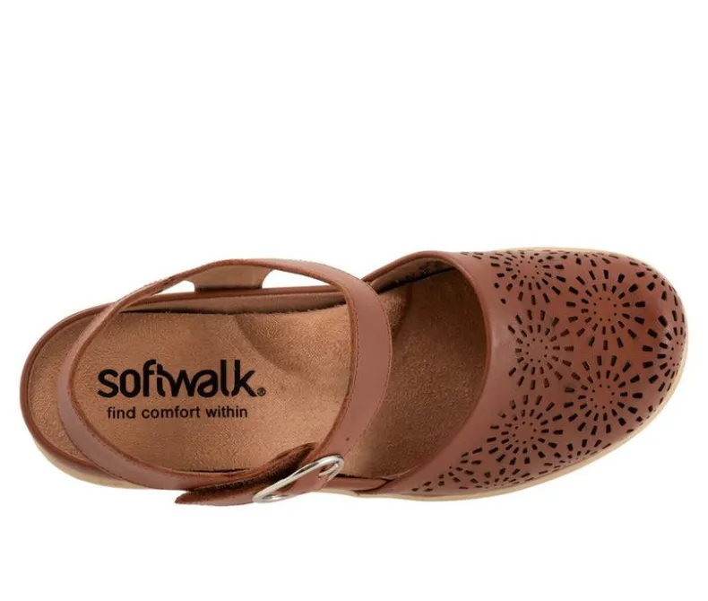 Clogs & Mules>Softwalk Women's Mabelle Perf Clogs