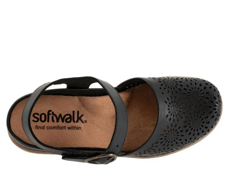 Clogs & Mules>Softwalk Women's Mabelle Perf Clogs