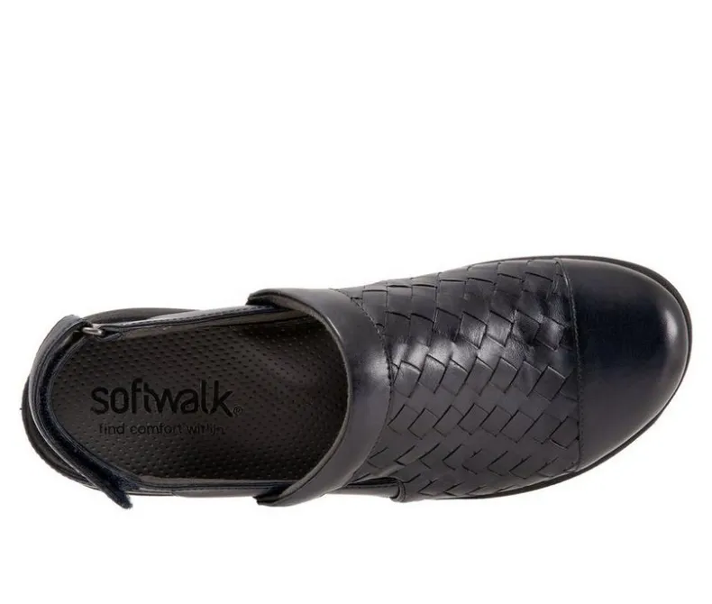 Clogs & Mules>Softwalk Women's Salina Woven II Clog