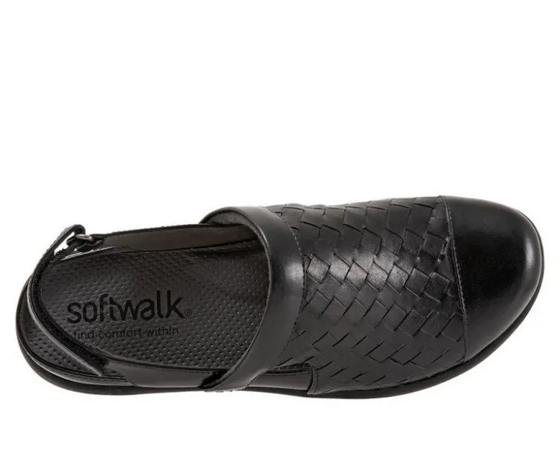 Clogs & Mules>Softwalk Women's Salina Woven II Clog