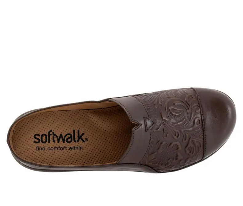 Clogs & Mules>Softwalk Women's San Marcos Tooling Mules