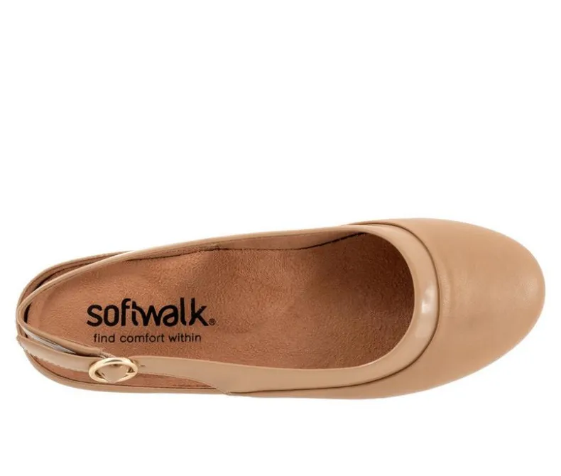 Flats>Softwalk Women's Sheffield Slingback Flats