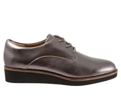 Loafers & Oxfords>Softwalk Women's Willis Platform Oxfords