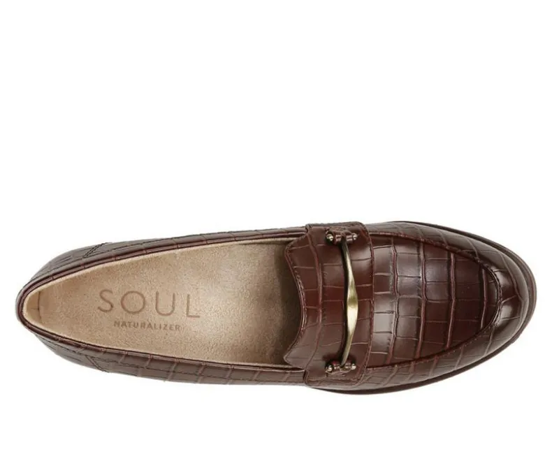 Loafers & Oxfords>Soul Naturalizer Women's Achieve Wedged Loafers