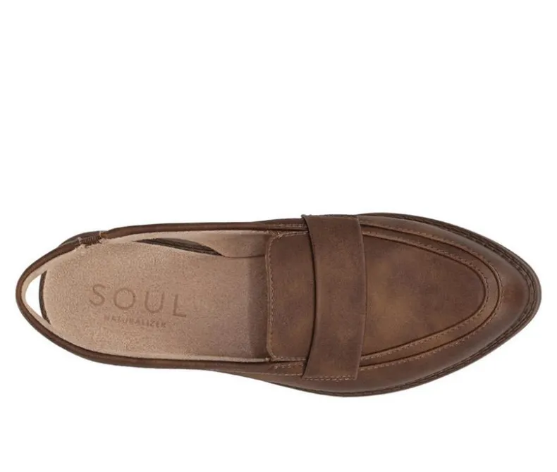 Loafers & Oxfords>Soul Naturalizer Women's Yeah Slingback Loafers