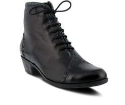 Lace Up>SPRING STEP Women's Jaru Booties
