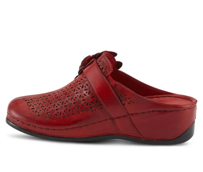 Clogs & Mules>SPRING STEP Women's Lilybean Wedge Clogs