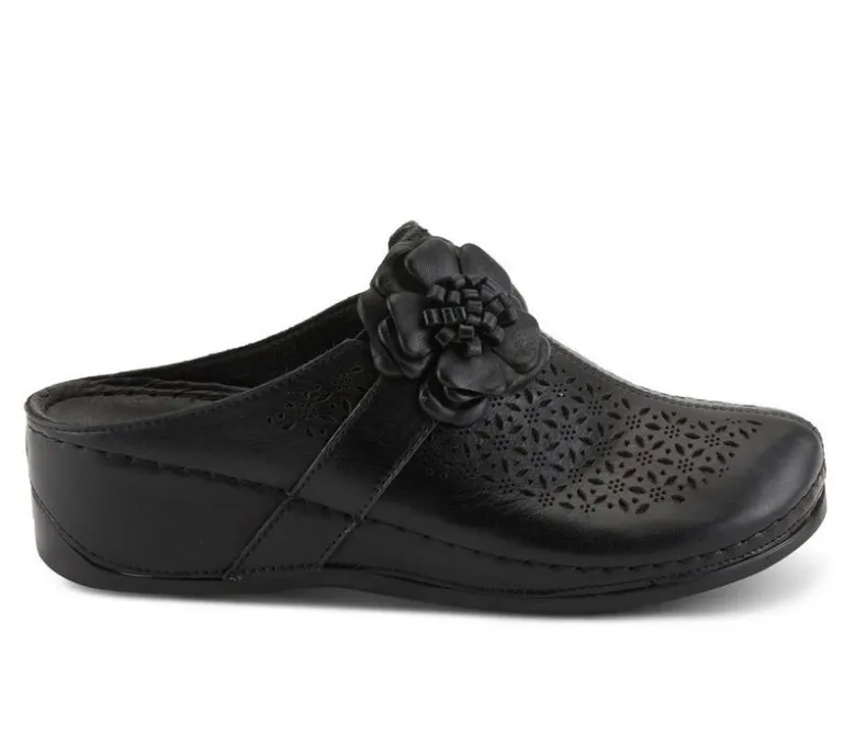 Clogs & Mules>SPRING STEP Women's Lilybean Wedge Clogs