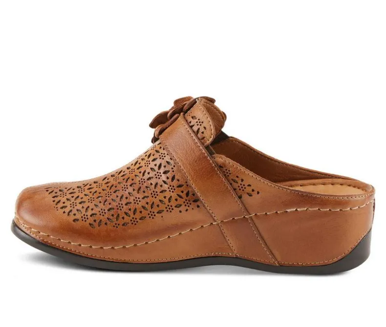 Clogs & Mules>SPRING STEP Women's Lilybean Wedge Clogs