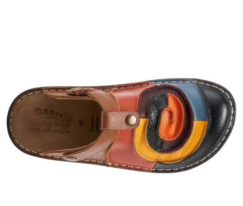 Clogs & Mules>SPRING STEP Women's Lollipop Wedge Clogs