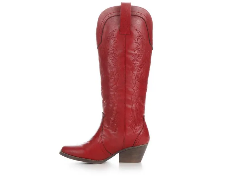 Tall|Cowboy & Western>Sugar Women's Two-Step Knee-High Western Boots