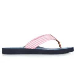 Sandals>Tommy Hilfiger Women's Crinle Flip-Flops