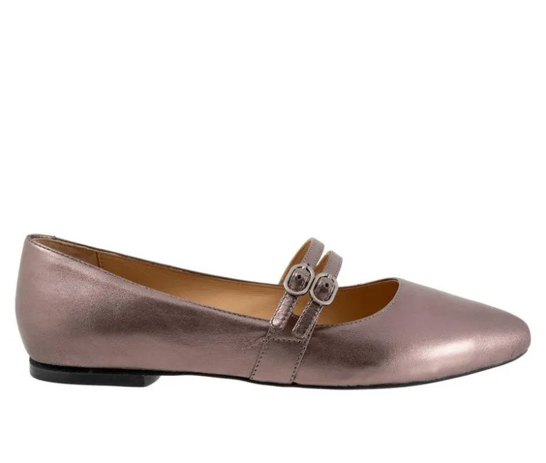 Flats>Trotters Women's Emerald Mary Jane Flats
