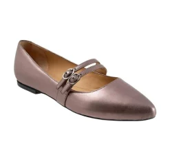 Flats>Trotters Women's Emerald Mary Jane Flats