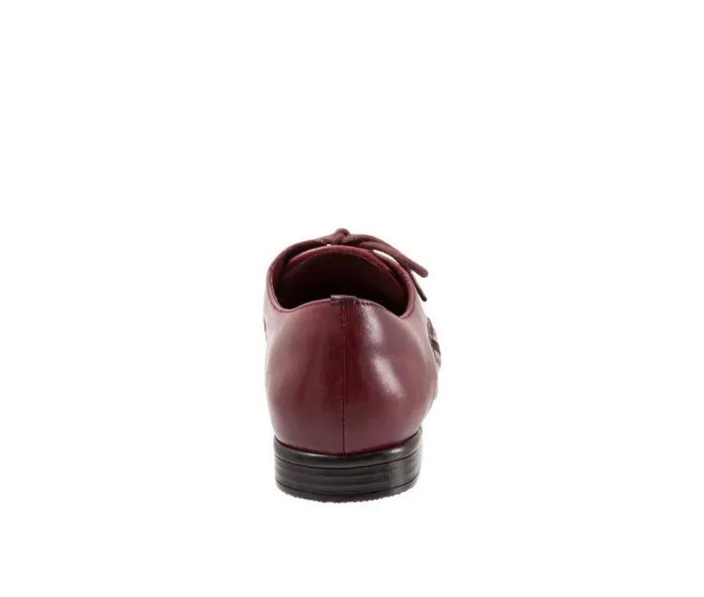Loafers & Oxfords>Trotters Women's Lizzie Herringbone Oxfords
