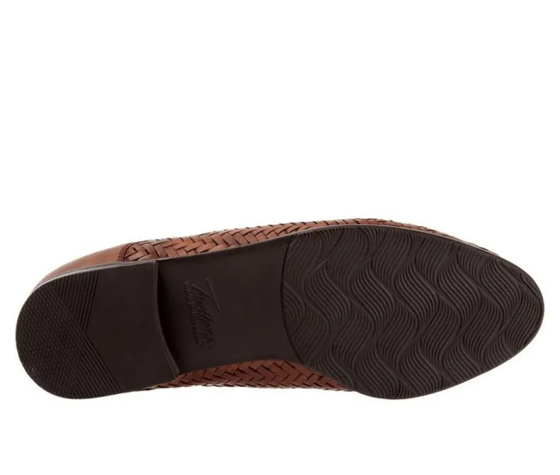 Loafers & Oxfords>Trotters Women's Lizzie Herringbone Oxfords