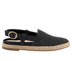 Loafers & Oxfords>Trotters Women's Paisley Espadrille Slingback Loafers
