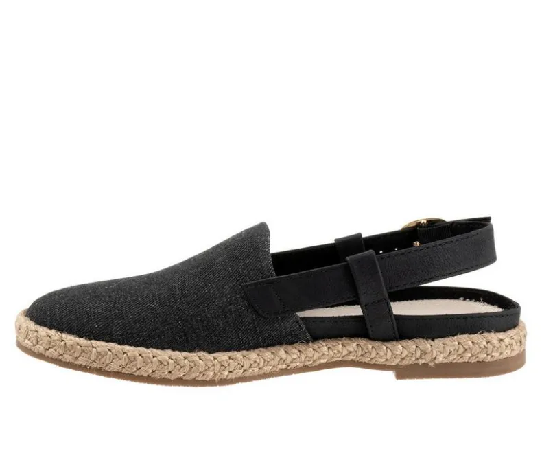 Loafers & Oxfords>Trotters Women's Paisley Espadrille Slingback Loafers