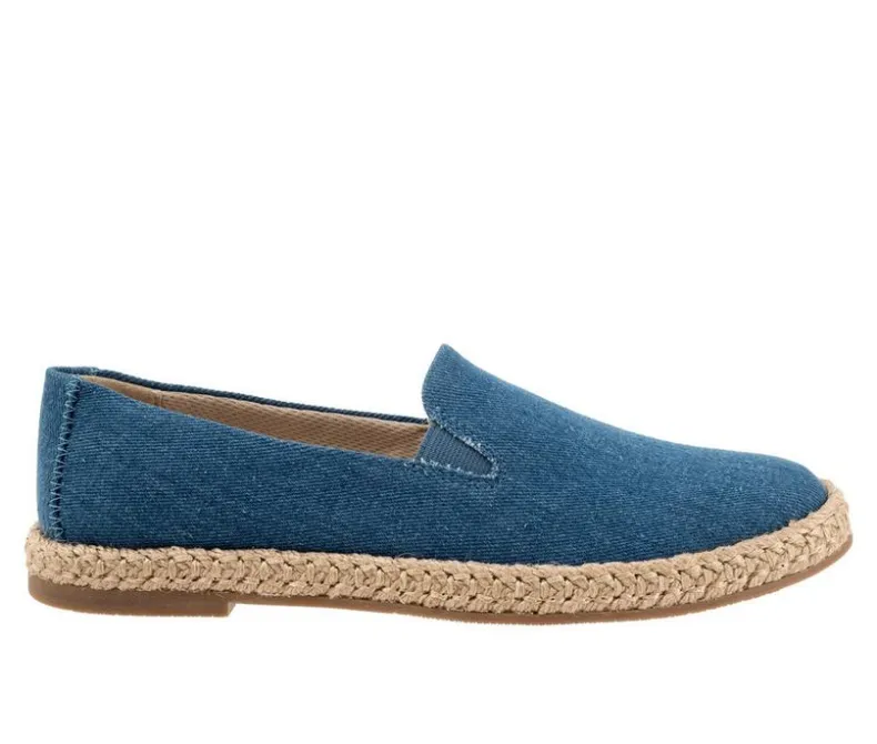 Loafers & Oxfords>Trotters Women's Poppy Espadrille Loafers