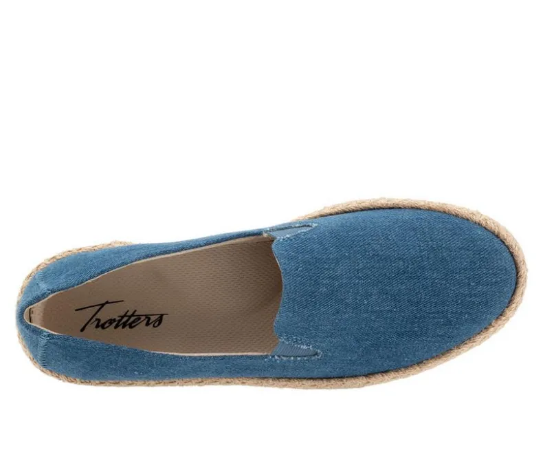 Loafers & Oxfords>Trotters Women's Poppy Espadrille Loafers