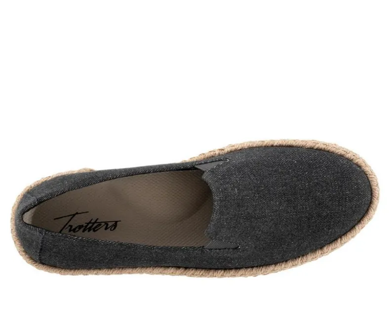 Loafers & Oxfords>Trotters Women's Poppy Espadrille Loafers