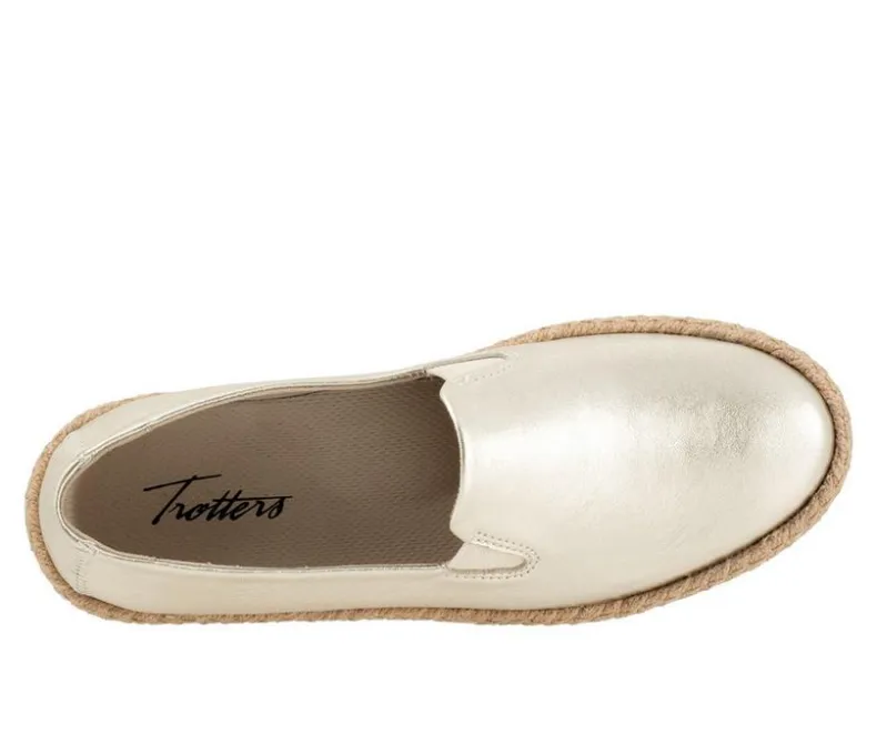 Loafers & Oxfords>Trotters Women's Poppy Espadrille Loafers