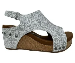 Sandals>Very G Women's Isabella Tooled 2 Wedges