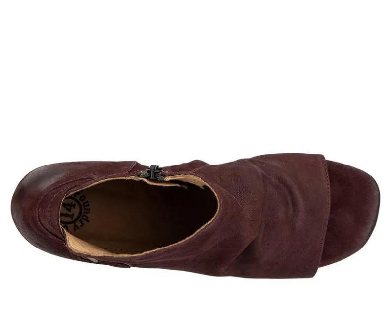 Dress>Vintage Foundry Co Women's Sabrina Peep Toe Booties